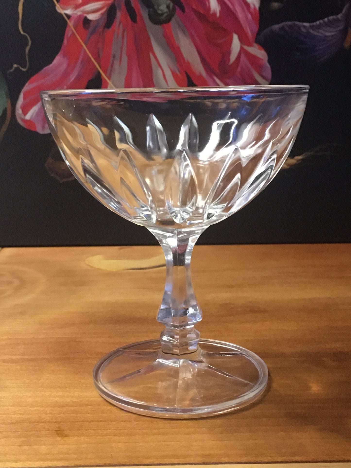 Italian vintage champagne coupes, ice cream coupes, fruit coupes set of 4 from Palermo